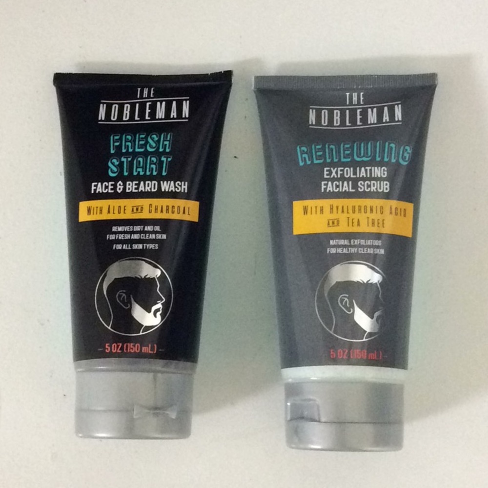 The Nobleman Fresh Start Face Beard wash & Scrub